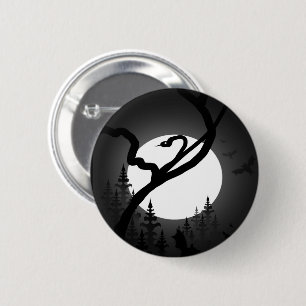 Enchanted Night 2 Inch Round Button