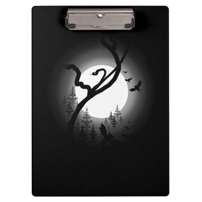 Enchanted Night Forest Clipboard (Front)