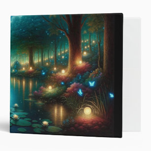 Enchanted Nightfall: Luminescence at the Lake Binder