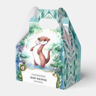 Enchanted Otter Baby Shower Favor Box