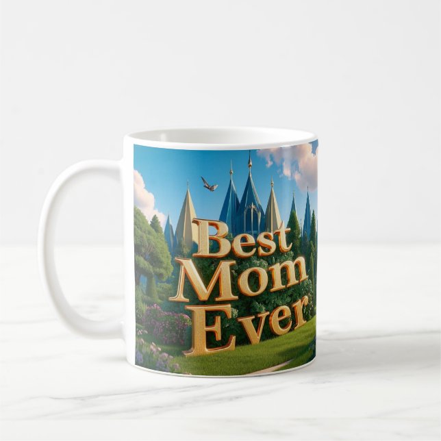 Enchanted Palace Grounds Coffee Mug (Left)