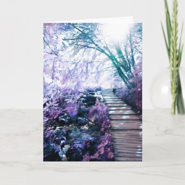 enchanted path card (Front)