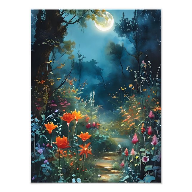 Enchanted Pathway Photo Print (Front)