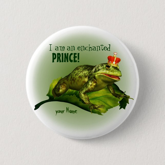 Enchanted Prince Button (Front)