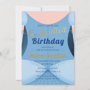 Enchanted Princess Birthday Invitation
