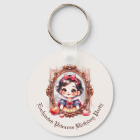 Enchanted Princess Birthday Invitation Snow White