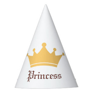 Enchanted Princess Birthday Invitation Snow White Party Hat