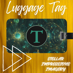 Enchanted Pulse Luggage Tag