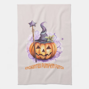 Enchanted Pumpkin Patch Kitchen Towel