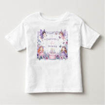 Enchanted Purple Fairy garden - Birthday 