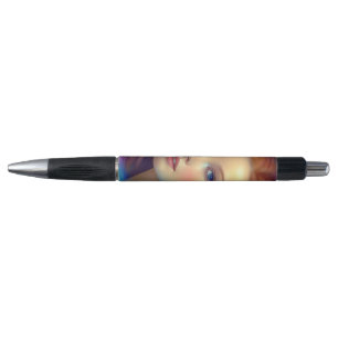 Enchanted Rainbow Hair Portrait Pen