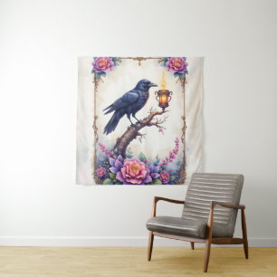 Enchanted Raven Wedding Collection Tapestry