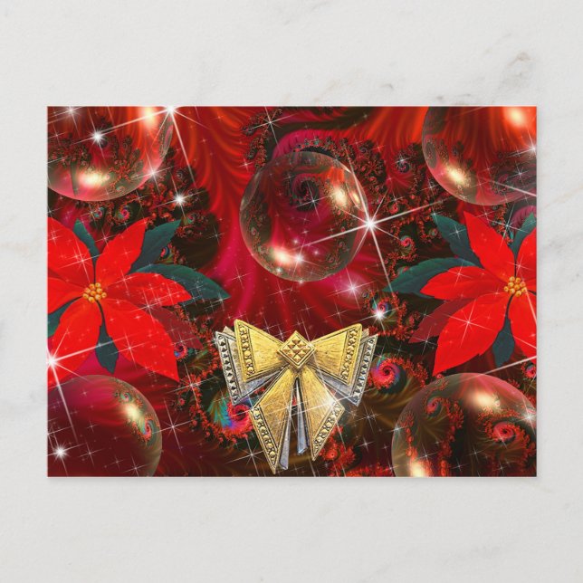 Enchanted_RED_STATIN Postcard (Front)