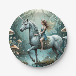 Enchanted Ride Paper Plate