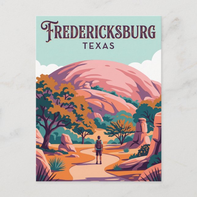 Enchanted Rock State Natural Area USA Postcard (Front)