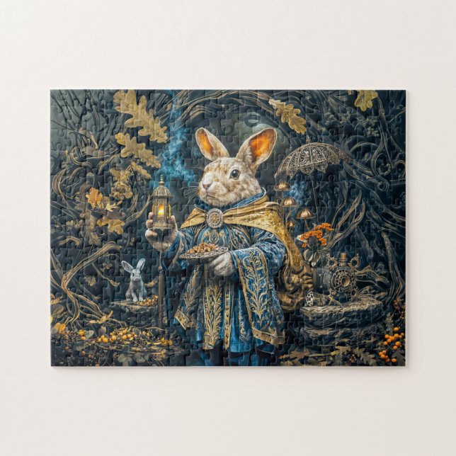 Enchanted root bunny jigsaw puzzle (Horizontal)