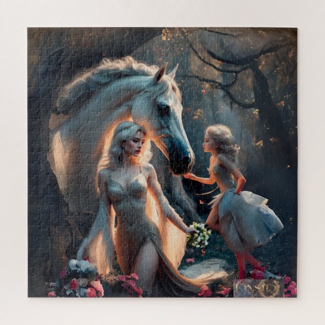 Enchanted scene Puzzzle Jigsaw Puzzle (Vertical)