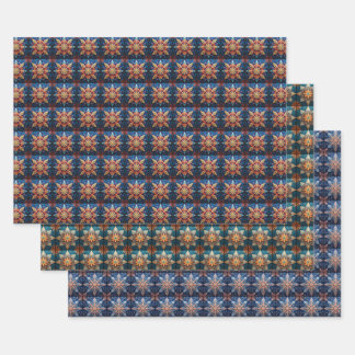 Enchanted Snow Wrapping Paper Sheet