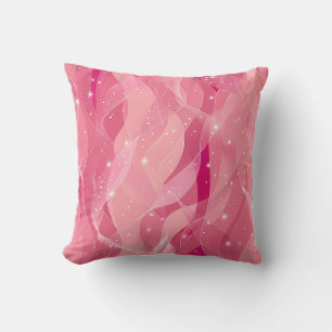 Enchanted Stardust Veil Princesscore Throw Pillow