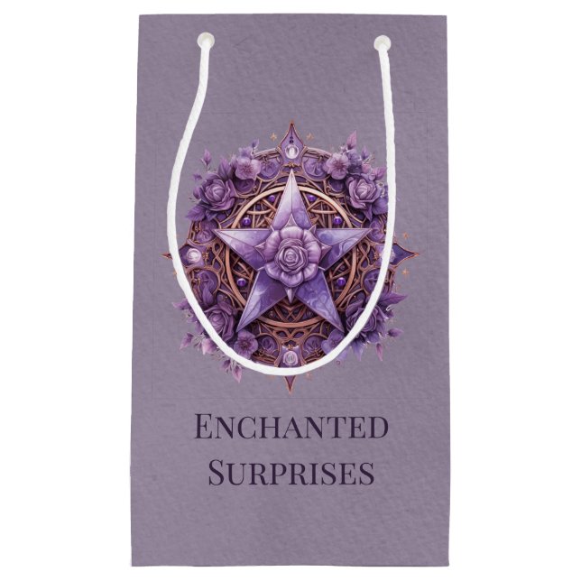 Enchanted Surprises – Customizable Witchy Gift Bag (Front)