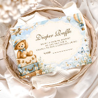 Enchanted Teddy Bear Travel Diaper Raffle