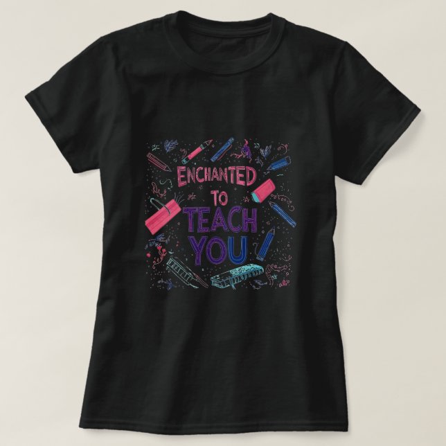 Enchanted to Teach You Friendship Shirt (Design Front)