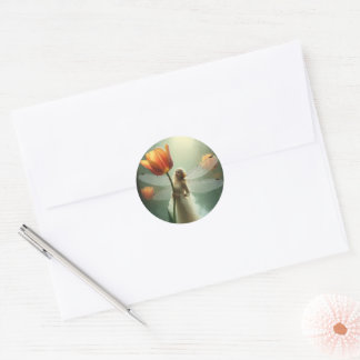 Enchanted Tulip Fairy Fantasy Stickers