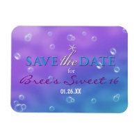Enchanted Under The Sea Save the Date Magnet