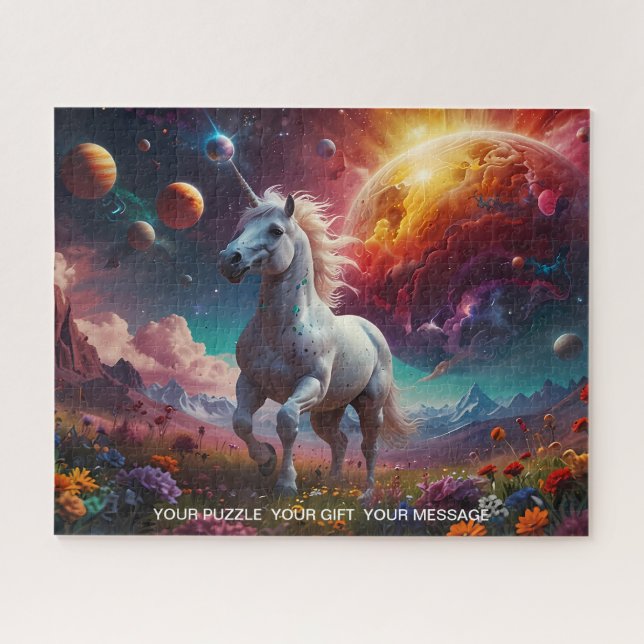 Enchanted Unicorn Fantasy  Jigsaw Puzzle (Horizontal)