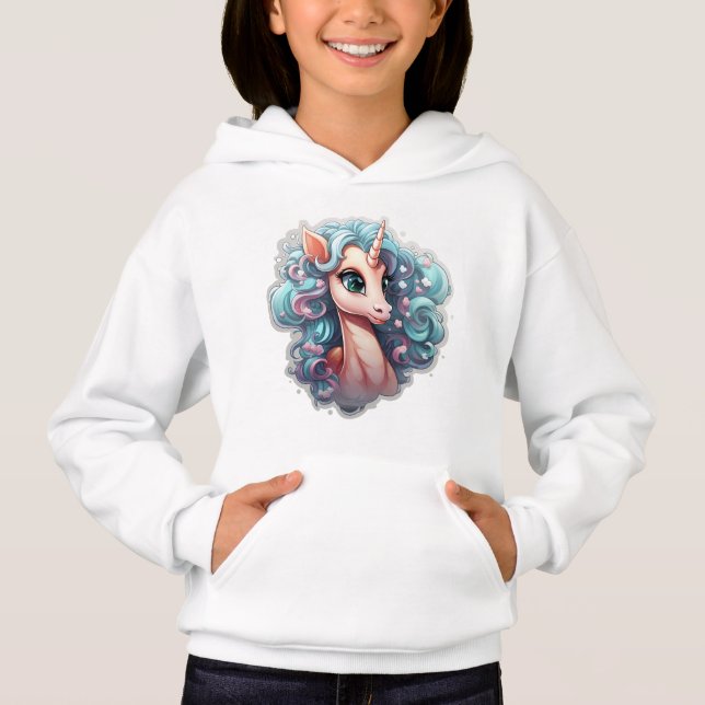 🌈✨ Enchanted Unicorn Hoodie ✨🌈 (Front)