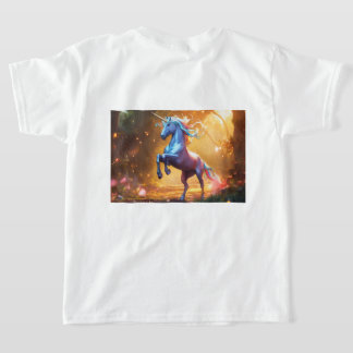 "Enchanted Unicorn in a Rainbow Forest" T-Shirt