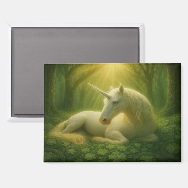 Enchanted Unicorn Magnet (Front/Back)