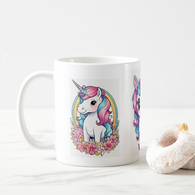 Enchanted Unicorn Mug (With Donut)
