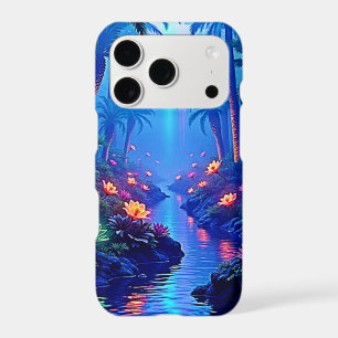 Enchanted Vibrant River Forest Dream