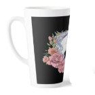 Enchanted White Unicorn Flowers Pink Black