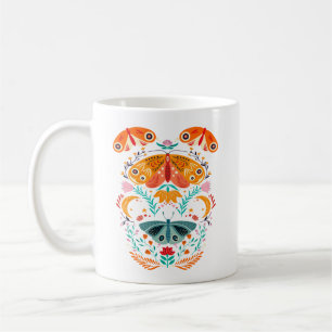 Enchanted Wings Magical Moth Butterfly Coffee Mug