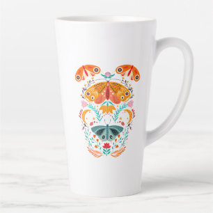 Enchanted Wings Magical Moth Butterfly Latte Mug