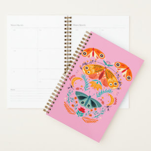 Enchanted Wings Magical Moth Butterfly Planner