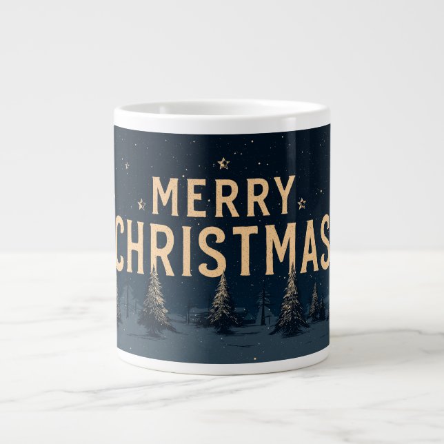 🎄 Enchanted Winter Night Mug 🌟 (Devant)