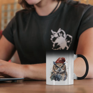 Enchanted Winter Owl Magic Mug
