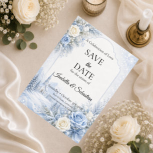 Enchanted Winter Wedding Save The Date