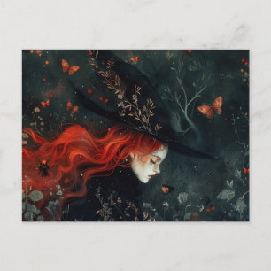 Enchanted Witch Postcard