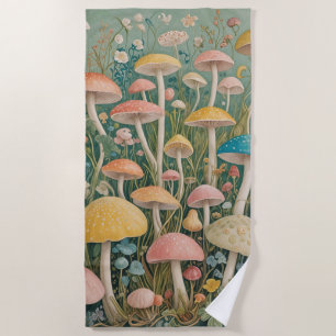 Enchanted Woodland Beach Towel