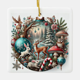 Enchanted Woodland Christmas Ornament – Magical Na