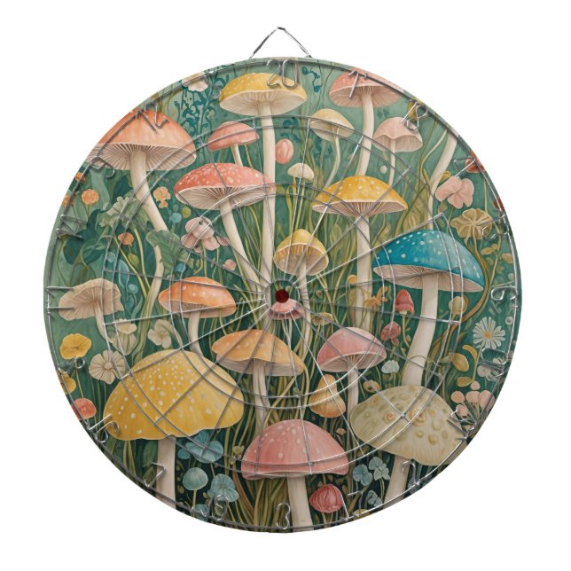 Enchanted Woodland Dartboard (Front)