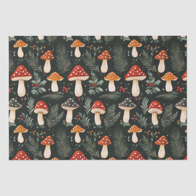 Enchanted Woodland Holiday Tissue Paper (Front)