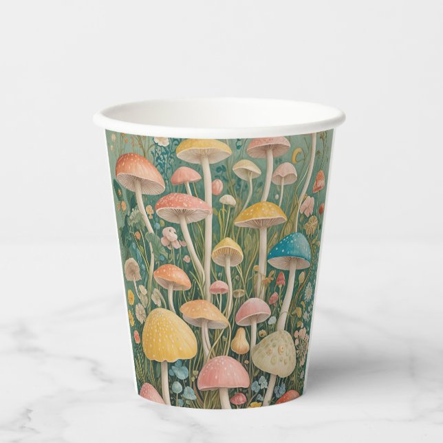 Enchanted Woodland Paper Cups (Front)