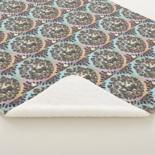 "Enchanted World" Sherpa Blanket