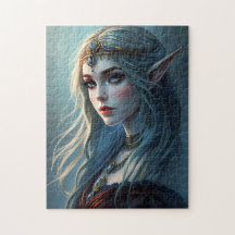 Enchanter Elven Princess Jigsaw Puzzle