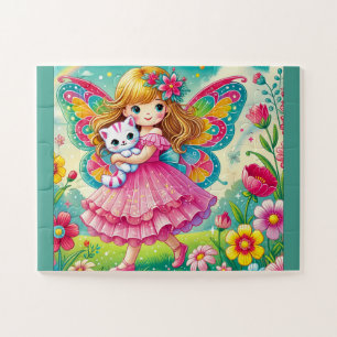 ENCHANTER "FAIRY & KITTEN" JIGSAW PUZZLE